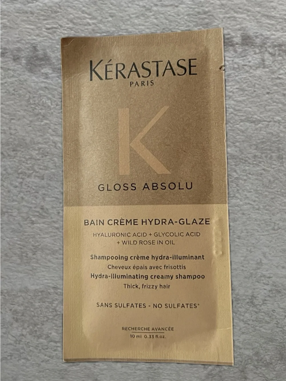 ⚡️ $1 Kérastase Gloss Absolu Shampoo Sachet